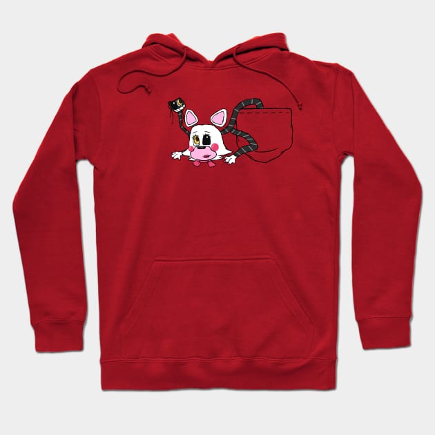 Mangle - FNAF Pockets Hoodie by oh_shoot_arts